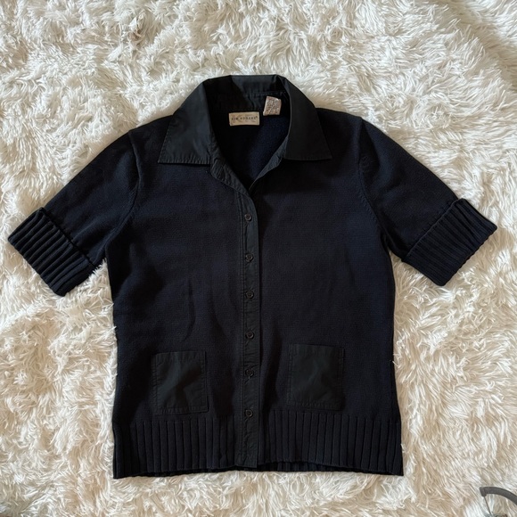 Kim Rogers Navy blue Sweater Made in Hong Kong - Picture 1 of 2